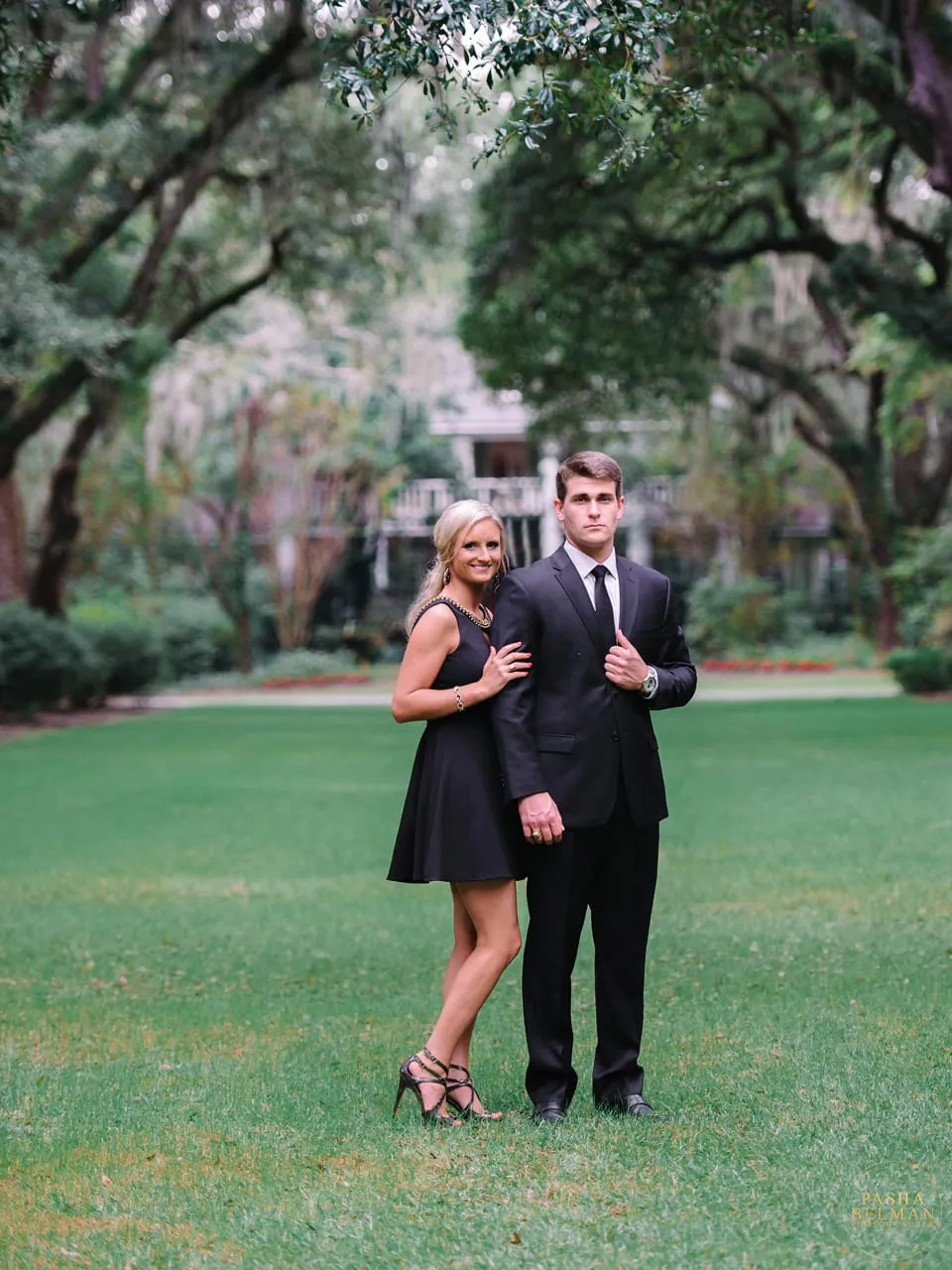 Murrells Inlet Engagement Session at Wachesaw in Murrells Inlet