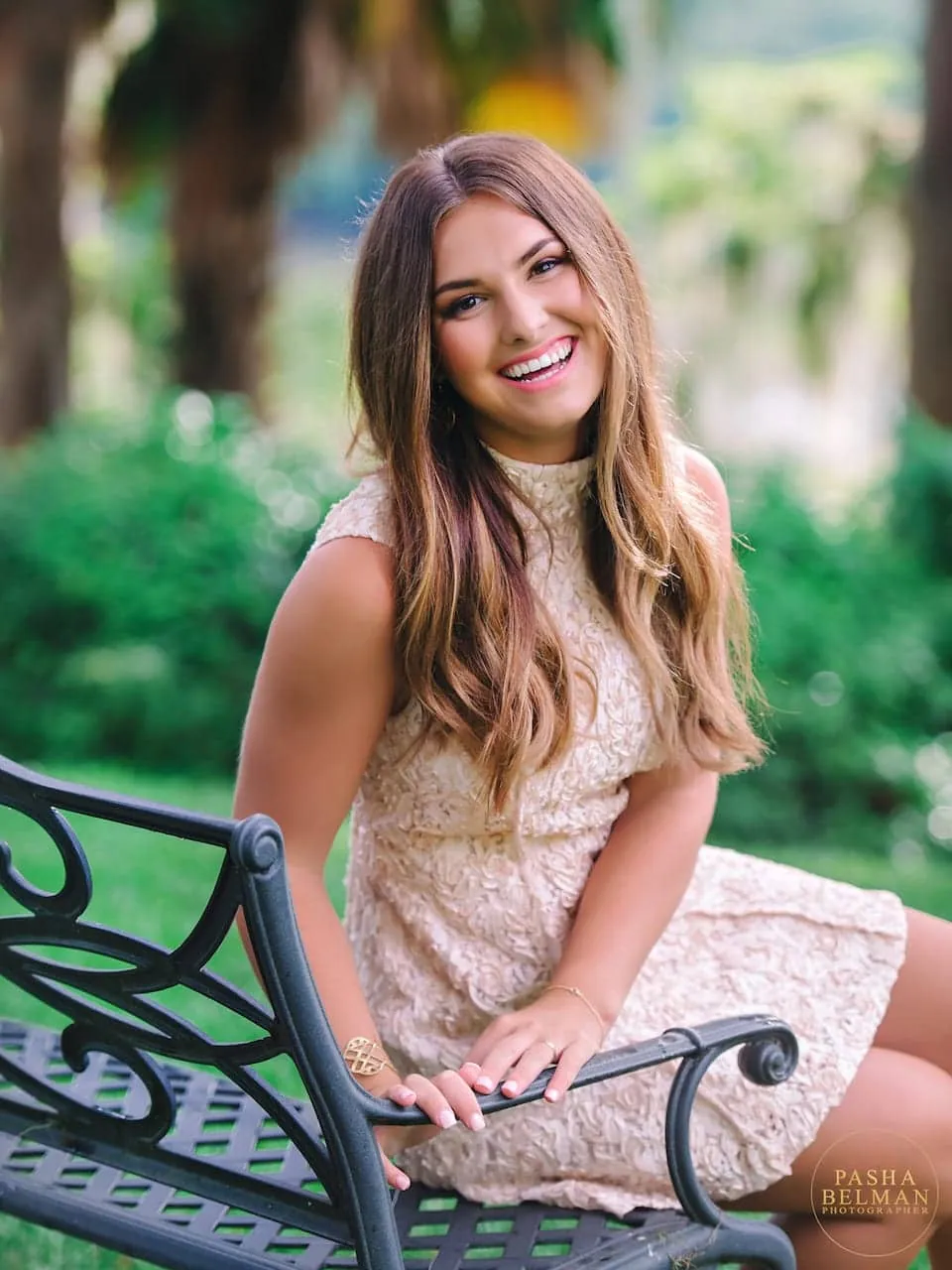 Myrtle Beach senior session featuring Mackenzie on the beach with natural light and elegant high school senior portraits