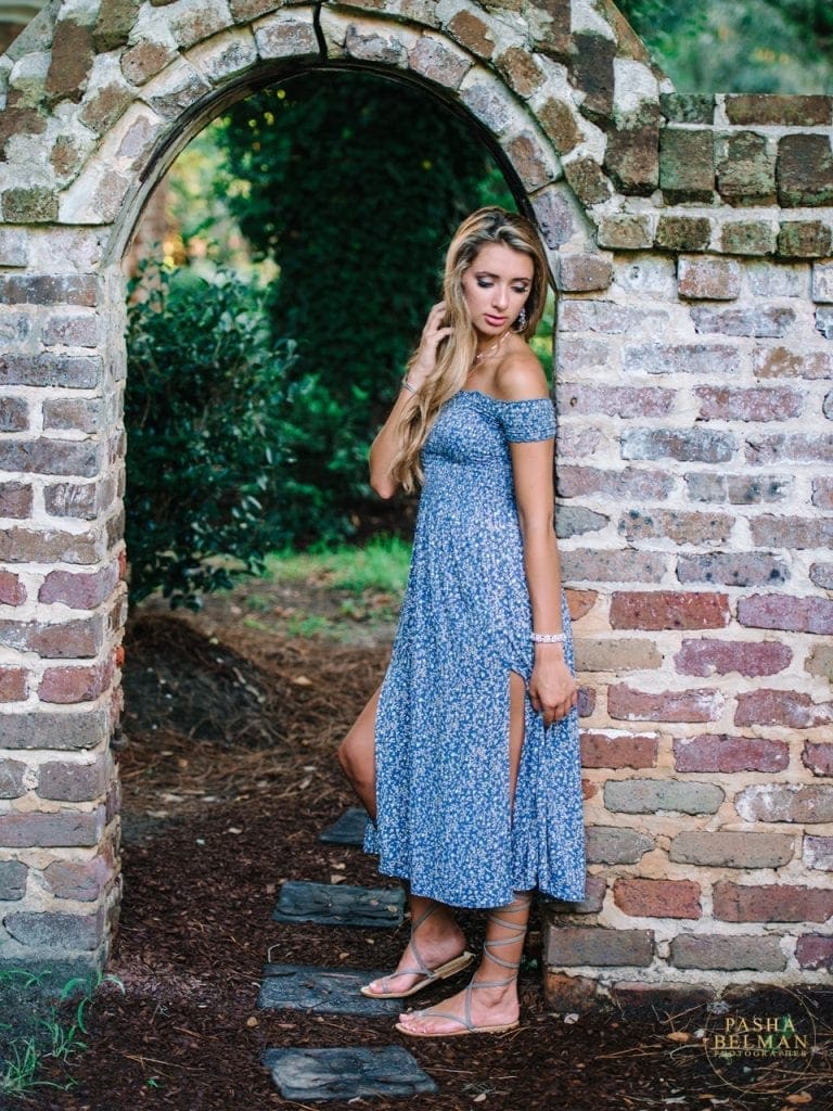 Pawleys Island Senior Pictures at Sunset