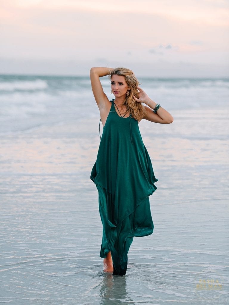 Pawleys Island Senior Pictures at Sunset