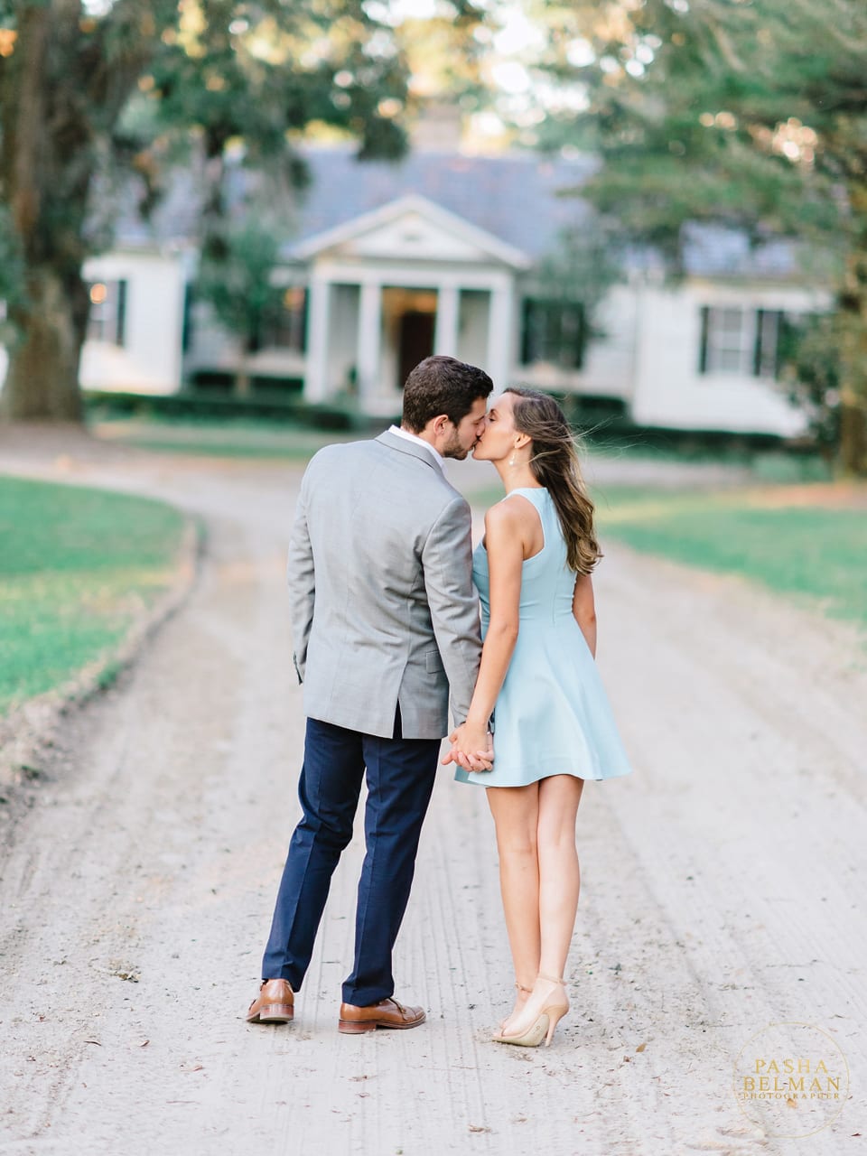 Mansfield Plantation Engagement Photography | Charleston Fine Art Film Inspired Photography | Engagement Pictures 