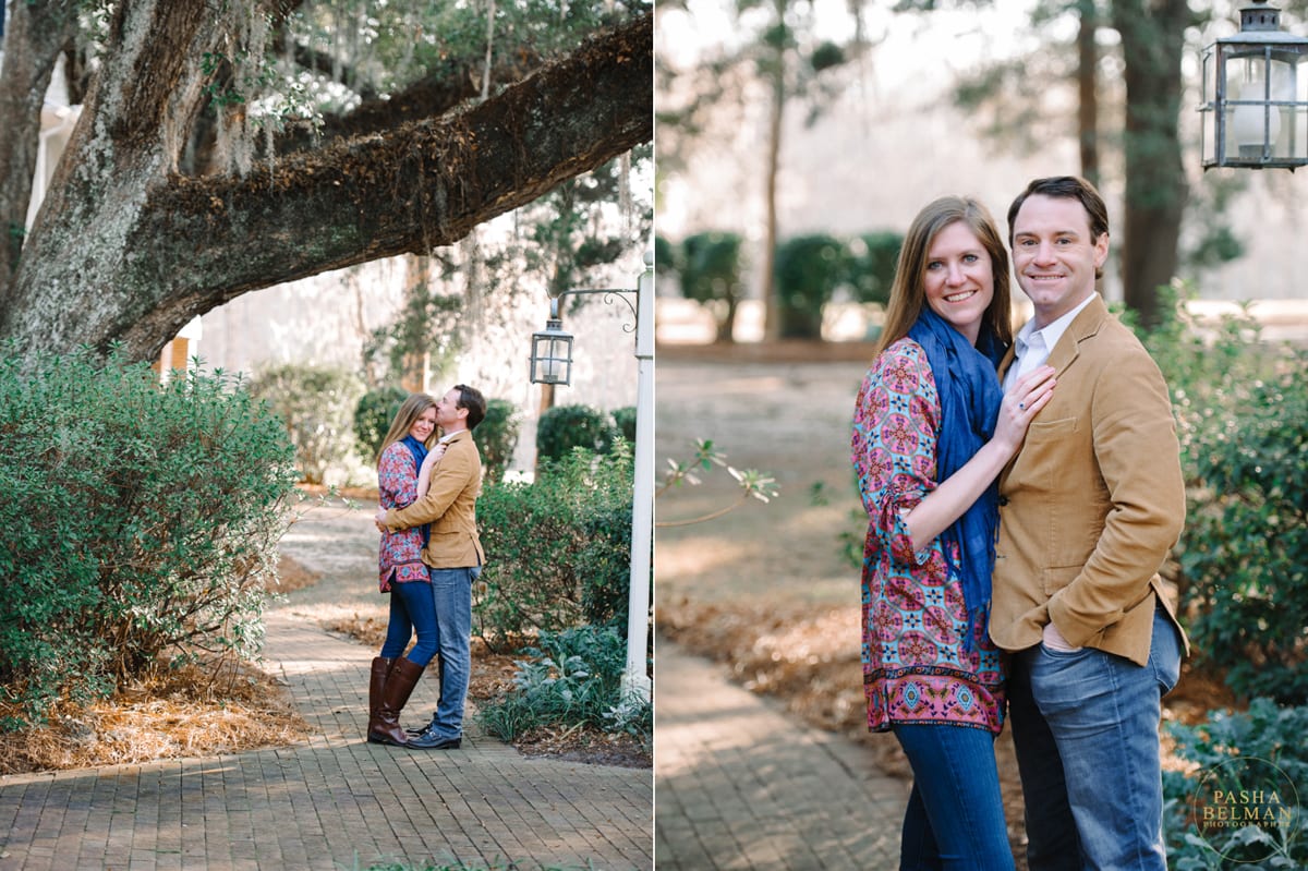 Engagement session in Murrells Inlet, SC at Wachesaw Plantation by top Wachesaw Photographers 