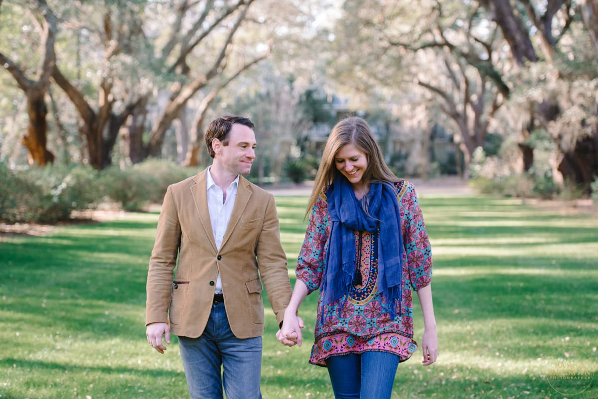 ROMANTIC ENGAGEMENT SESSION IN MURRELLS INLET, SC AT WACHESAW PLANTATION | WEDDING PHOTOGRAPHER