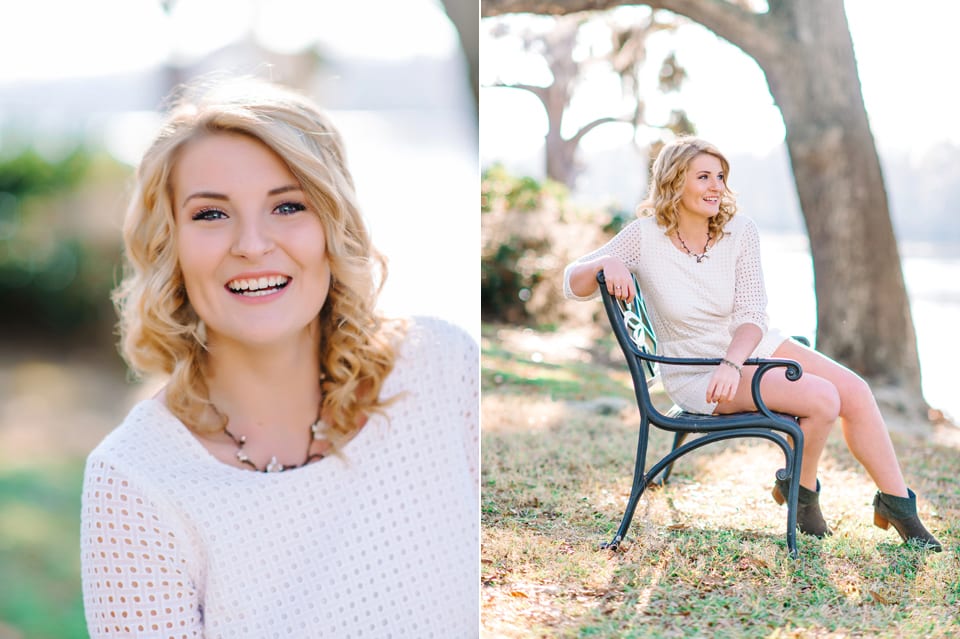 Live Oak Tree Plantation Senior Pictures at Wachesaw in Murrells Inlet by Pasha Belman Photography
