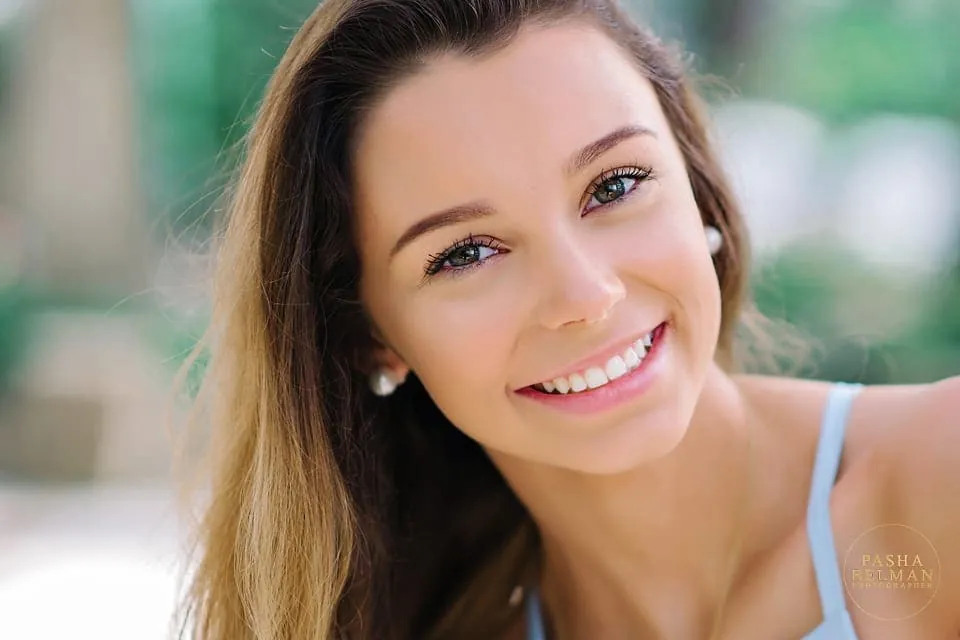 Senior session in Myrtle Beach South Carolina West Virginia high school girl