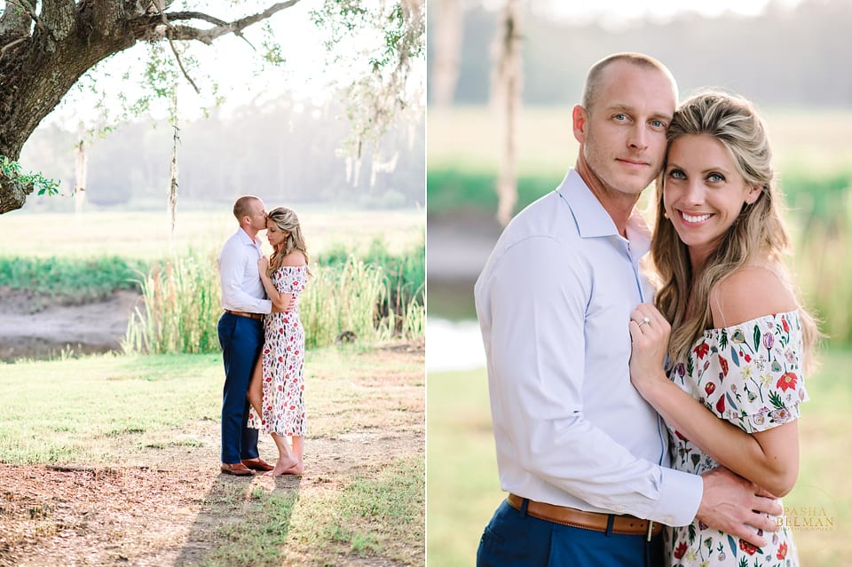 Engagement Pictures in Georgetown, SC at Mansfield Plantation by Charleston Wedding Photographer Pasha Belman