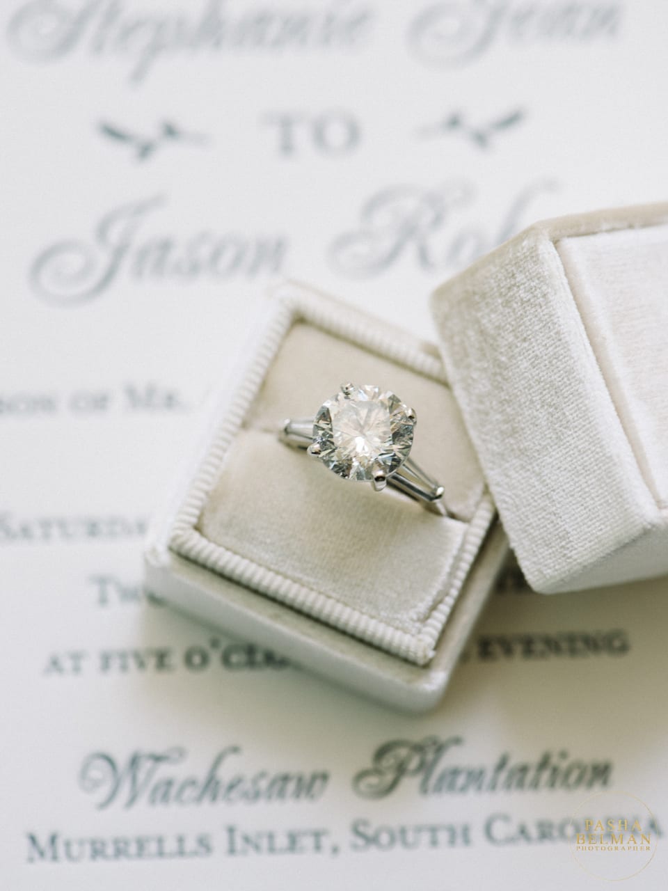 A Romantic Wachesaw Plantation Wedding | The Mrs. Box: Engagement and Wedding Ring Boxes
