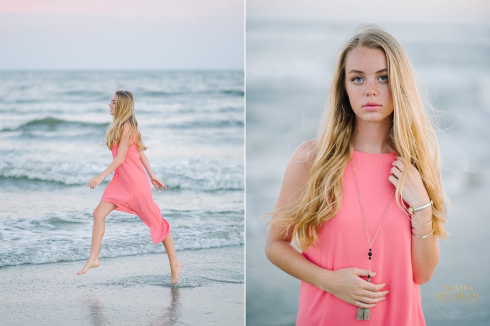 Beach Senior Pictures by Top Myrtle Beach High School Senior Photographer | Senior beach Portraits and Ideas for Girls in South Carolina