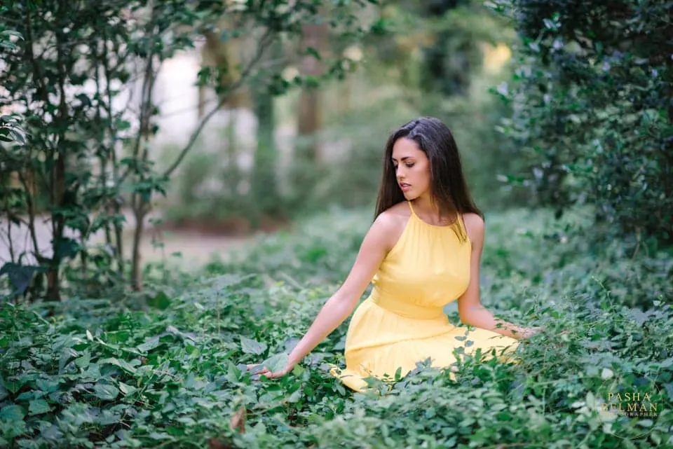 Magazine style senior portrait session in Myrtle Beach