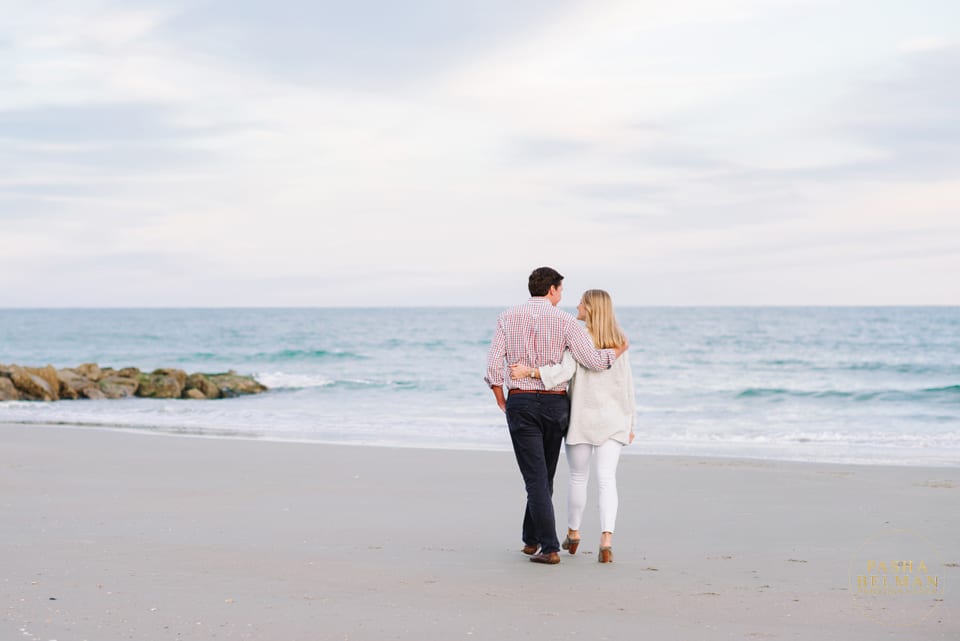 A Pawleys Island Engagement Session at Caledonia Golf & Fish Club by Pasha Belman Photographer