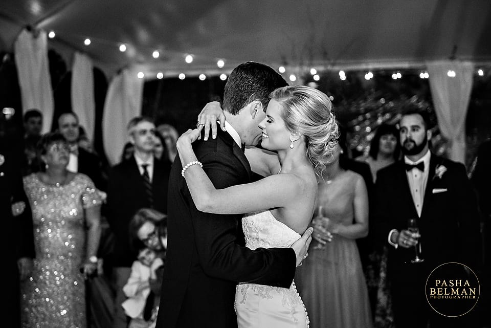 Myrtle Beach Wedding Photography - First Dance at Pine Lakes Country Club Wedding with Cameron and Wilson in Myrtle Beach