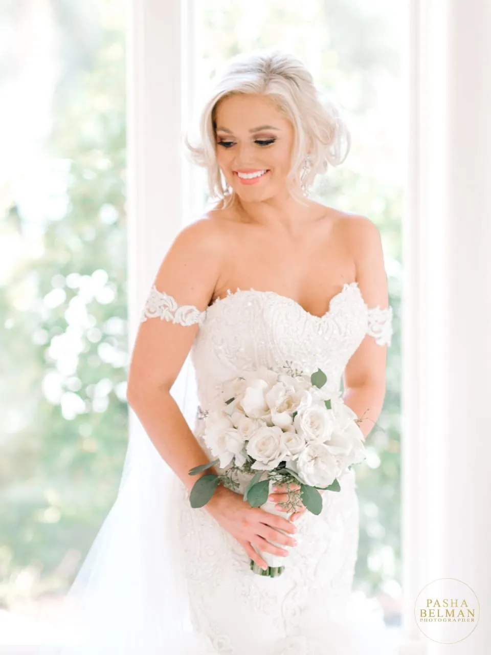 Charleston Wedding Photographer Pasha Belman - Bridal Wedding Portraits in South Carolina