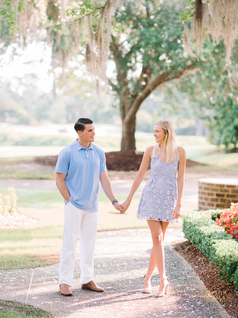 Caledonia Golf & Fish Club Engagement Session - Pawleys Island Engagement Pictures 