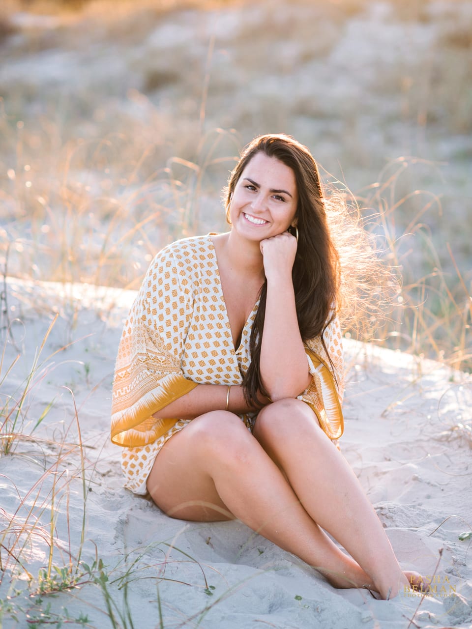 Lucia's Senior Beach Pictures in South Carolina by Pasha Belman