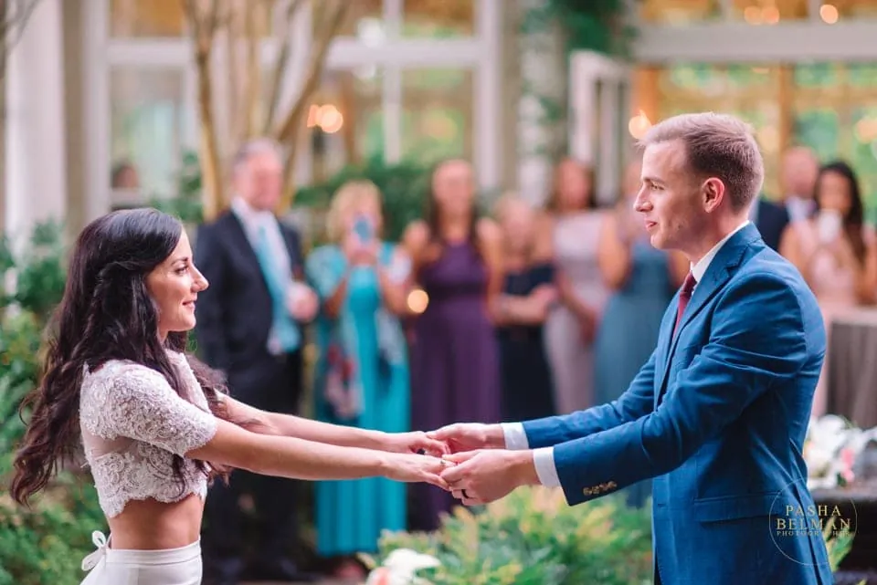 Greensboro NC Wedding Photography at O.Henry Hotel by Top Greensboro Wedding Photographers | First Dance