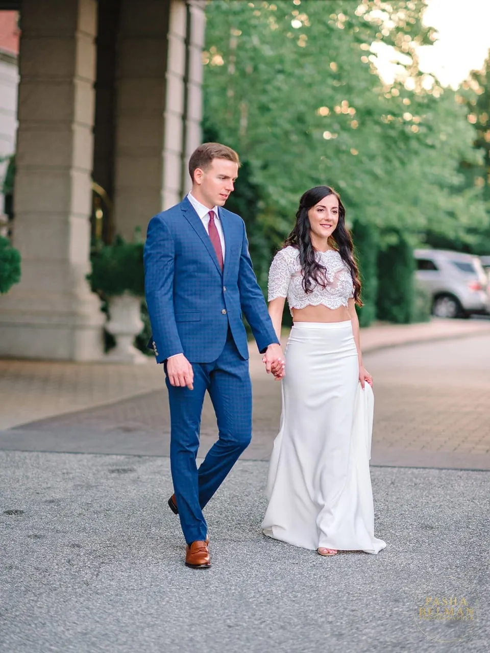 Greensboro Wedding Photography at O.Henry Hotel by Top Greensboro Wedding Photographers | Beautiful Wedding Couple at O.Henry Hotel Wedding