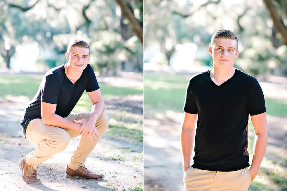 Senior guy natural portrait near Myrtle Beach by Pasha Belman