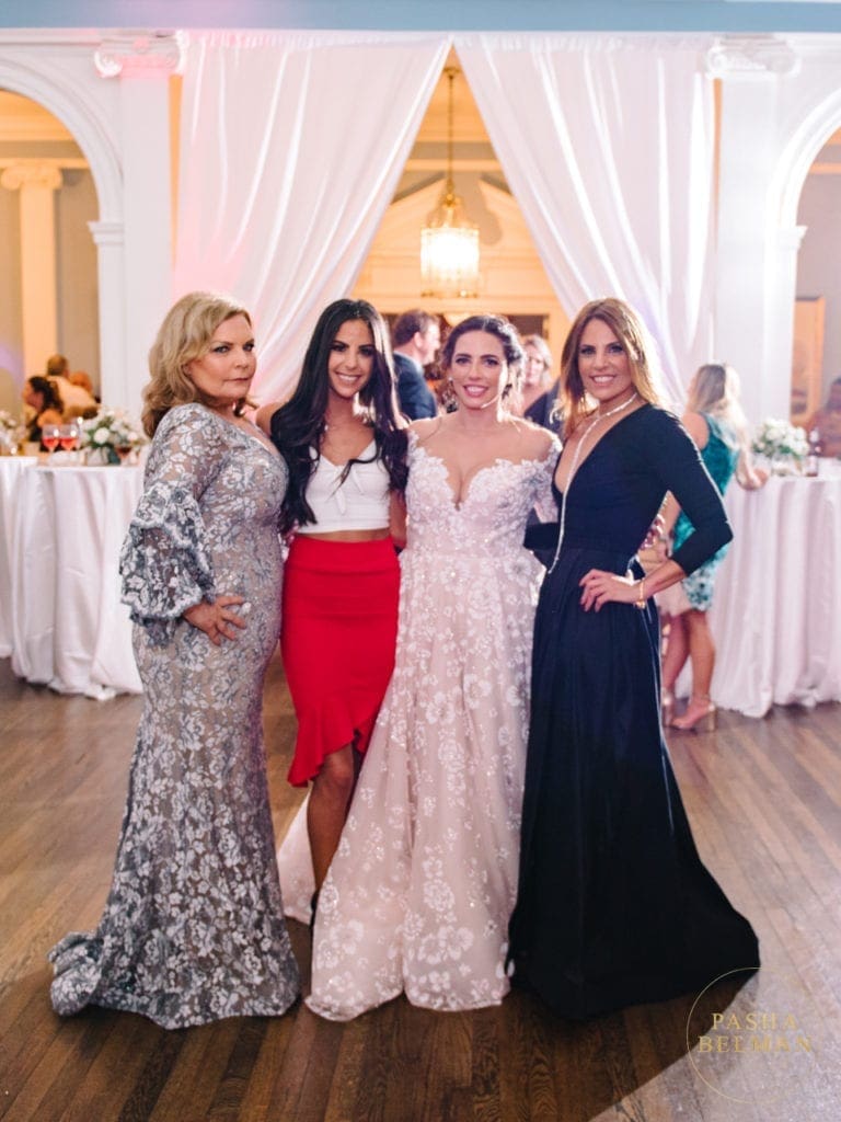 Jewish wedding reception night photography Pine Lakes Country Club Myrtle Beach