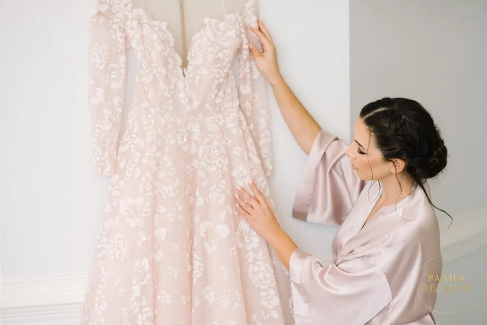 Bridal preparation at Jewish wedding Myrtle Beach Pine Lakes Country Club SC