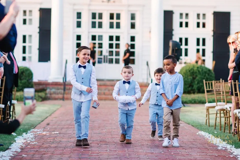 Group portraits Jewish wedding Myrtle Beach Pine Lakes Country Club