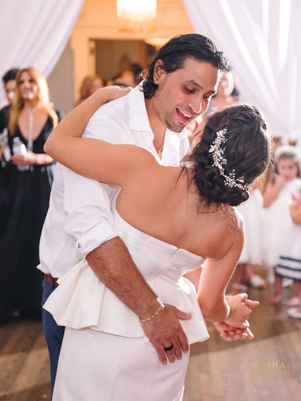 Jewish wedding last dance Pine Lakes Country Club Myrtle Beach South Carolina