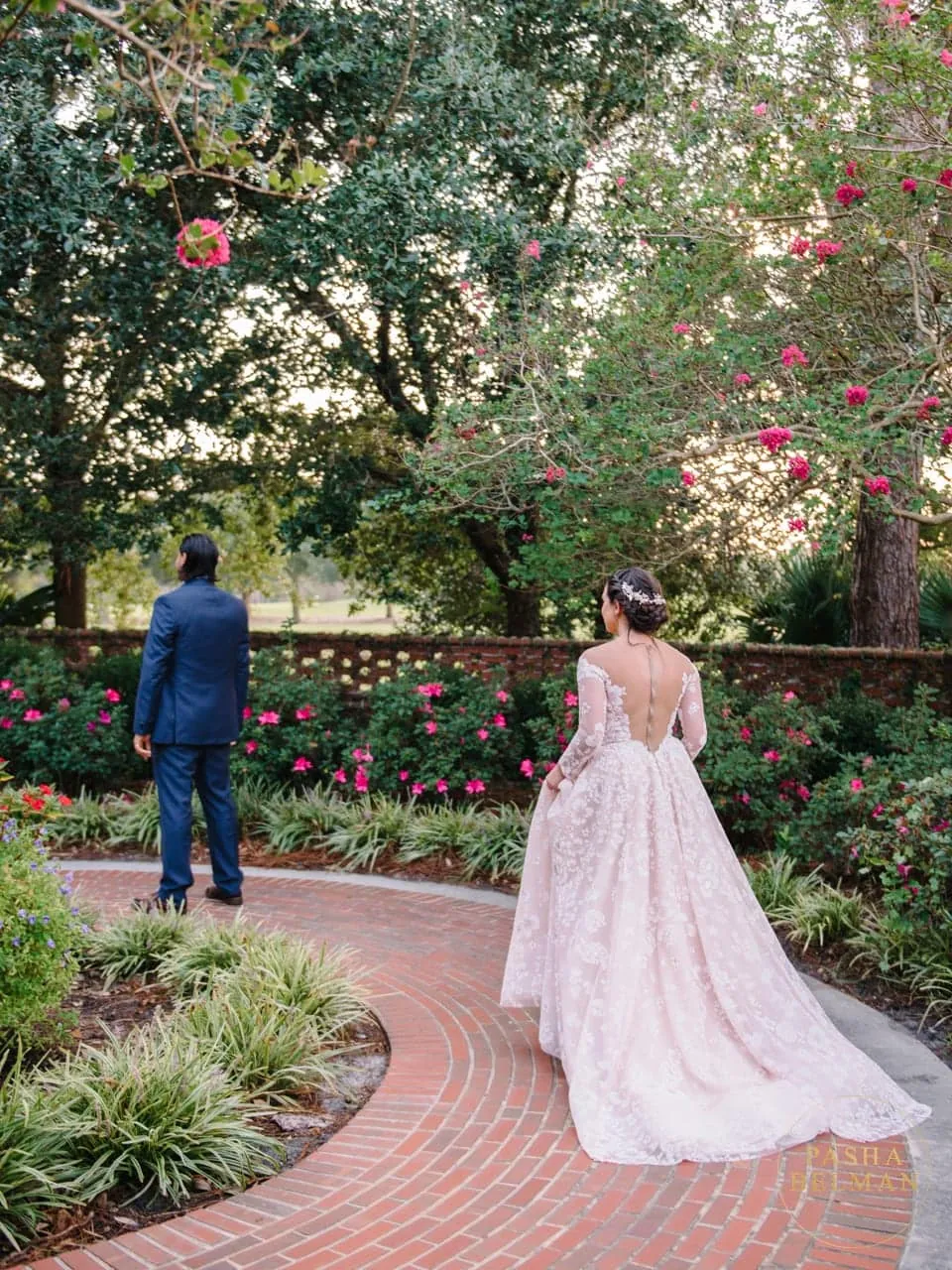 Jewish wedding recessional Pine Lakes Country Club Myrtle Beach South Carolina