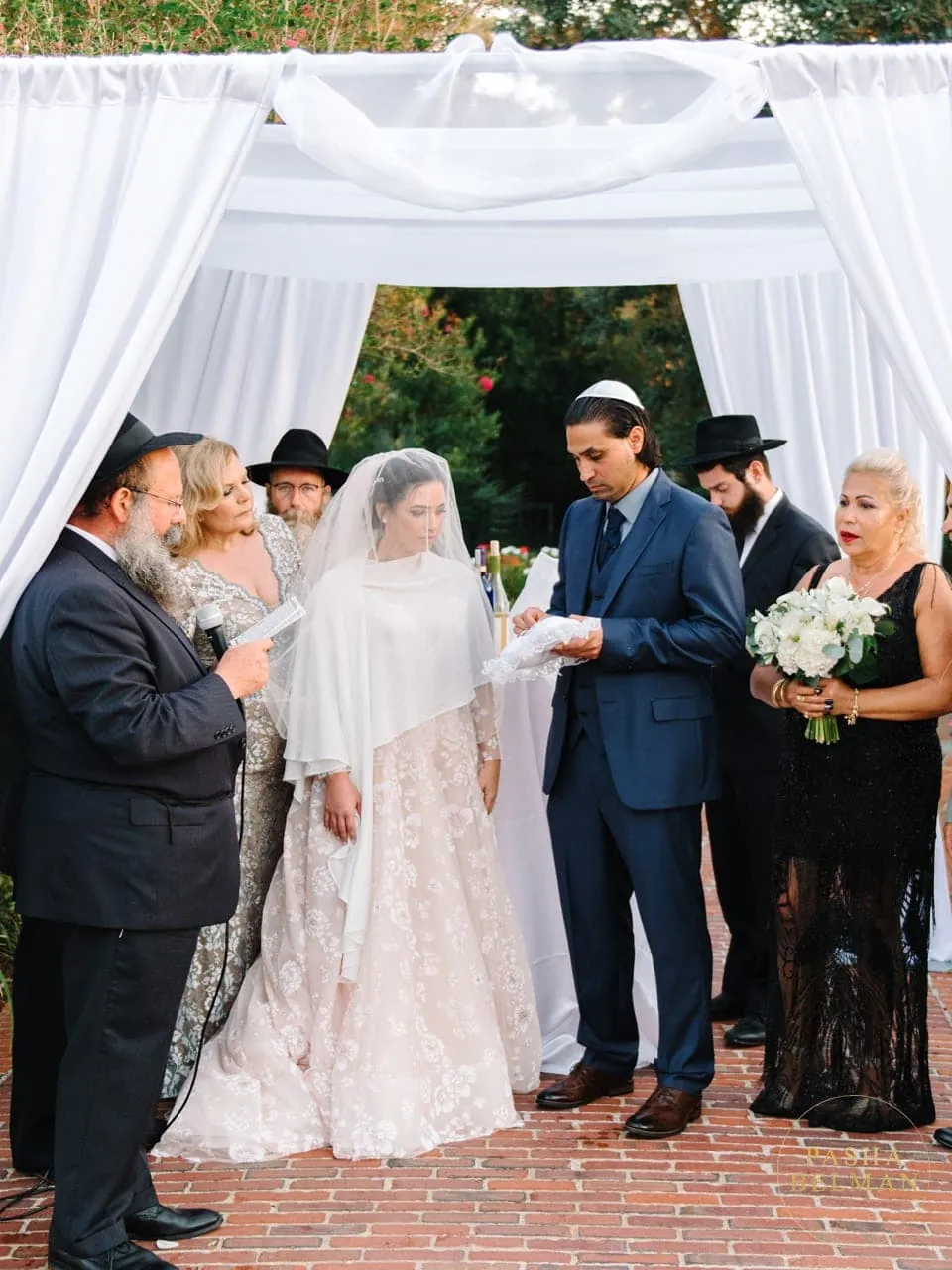 Reception dancing at Jewish wedding Myrtle Beach Pine Lakes Country Club
