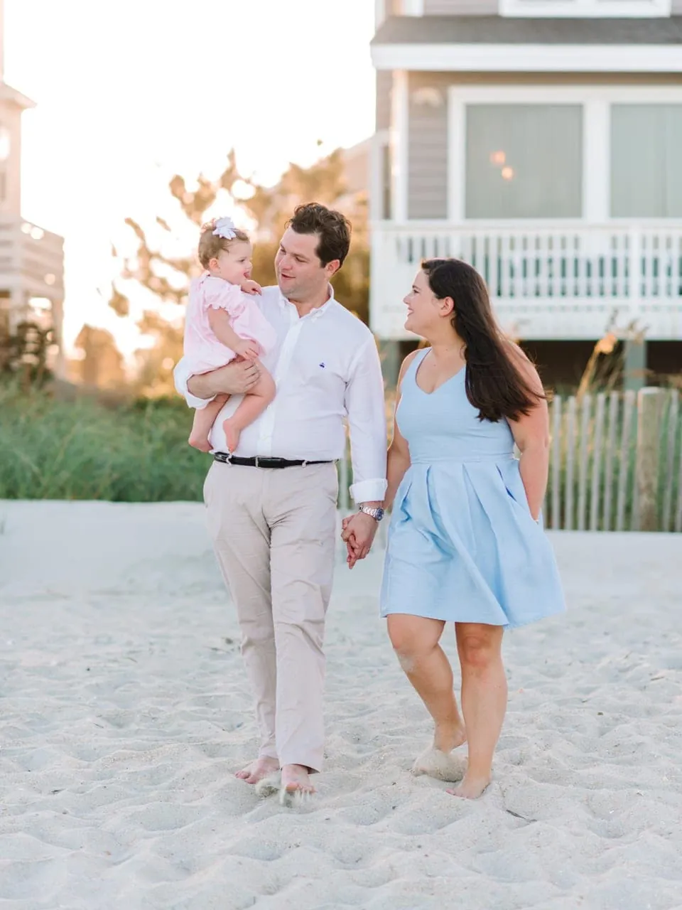 This Pawleys Island Family Photo session took place near their home. A gorgeous Beach loaction in Pawleys Island