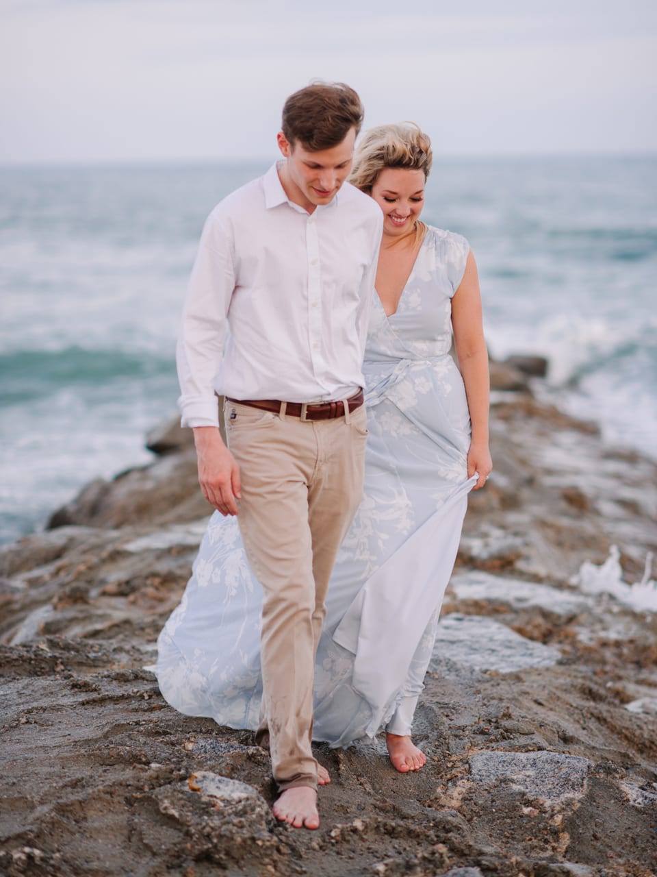 Pawleys Island South Carolina Beach Engagement Session by top Wedding Photographer Pasha Belman