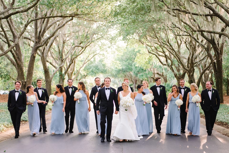 A Blue-and-White Spring Debordieu Wedding with Modern Flare by Pasha Belman. Top Charleston Wedding Photographer