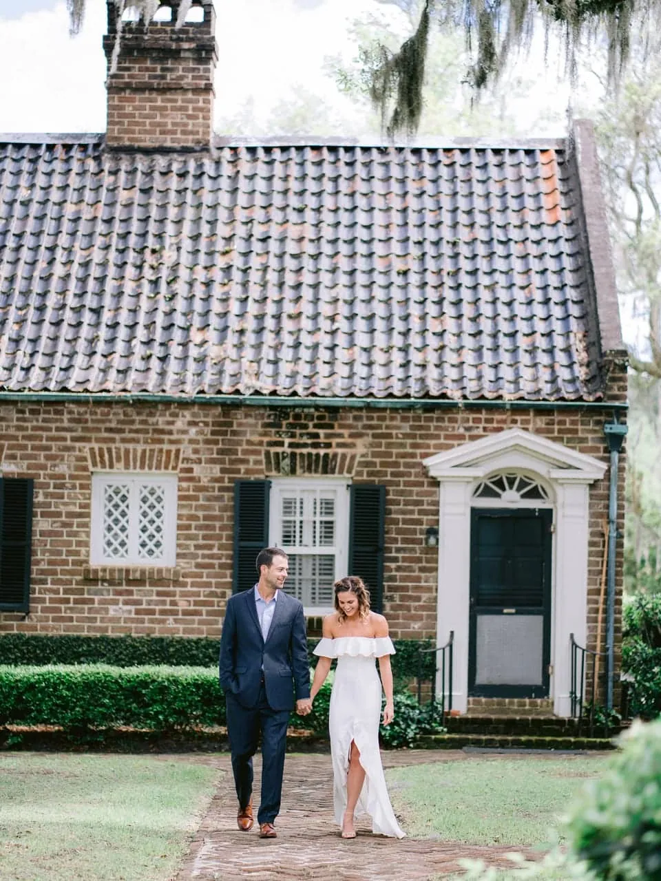 Engagement Pictures at Mansfield Plantation - Engagement Photography in Charleston SC
