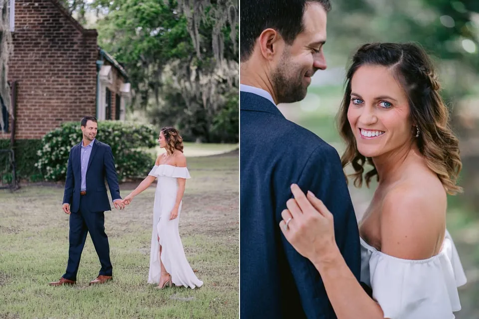 Engagement Pictures at Mansfield Plantation - Engagement Photography in Charleston SC