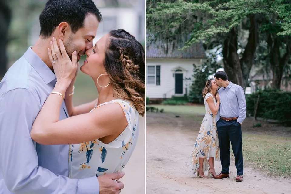 Engagement Pictures at Mansfield Plantation - Engagement Photography in Charleston SC