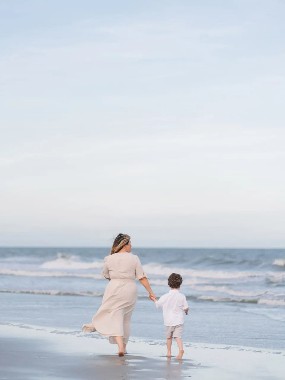 Myrtle Beach Family Pictures Under Pier - Myrtle Beach State Park Family Photographer