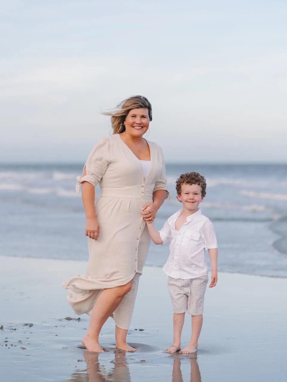 Myrtle Beach Family Pictures Under Pier - Myrtle Beach State Park Family Photographer