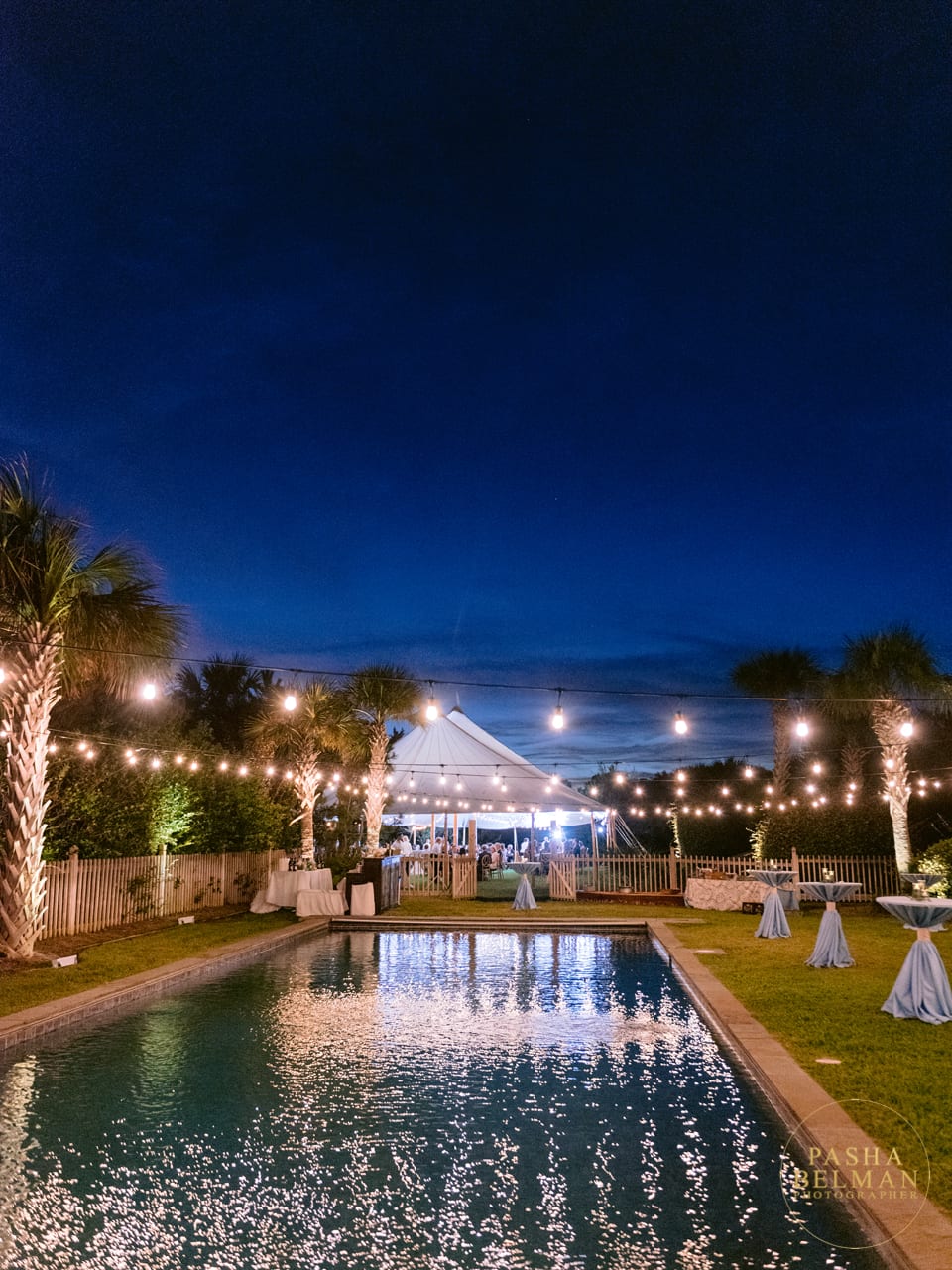 Debordieu Colony Rehearsal Dinner Photos - Private Beach Front Home Rehersal Dinner Pictures