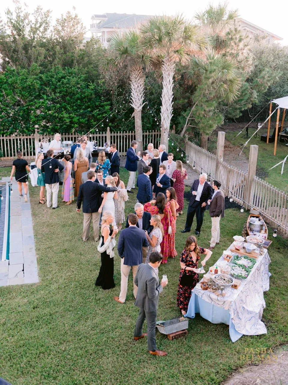 Debordieu Colony Rehearsal Dinner Photography - Beach Front Home Rehearsal at Debordieu