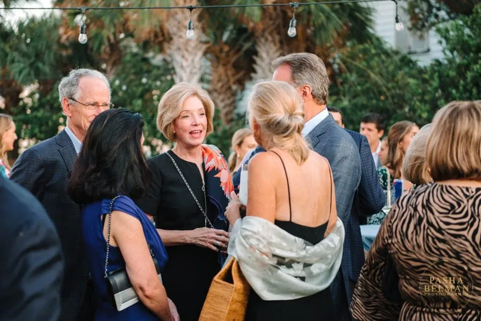 Debordieu Colony Rehearsal Dinner Photos - Private Beach Front Home Rehersal Dinner Pictures