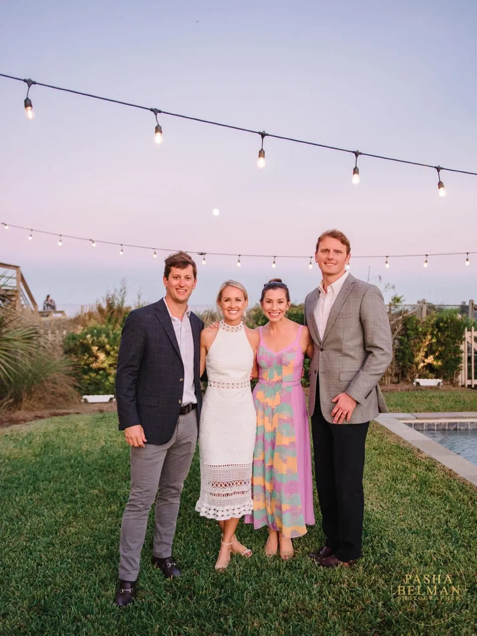 Debordieu Colony Rehearsal Dinner Photos - Private Beach Front Home Rehersal Dinner Pictures