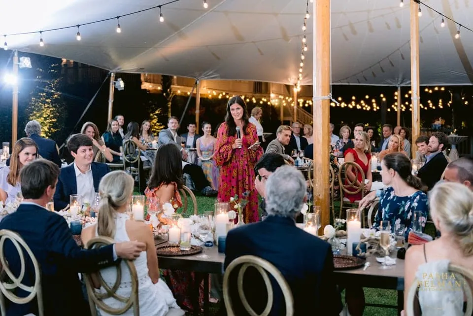Debordieu Colony Rehearsal Dinner Photos - Private Beach Front Home Rehersal Dinner Pictures