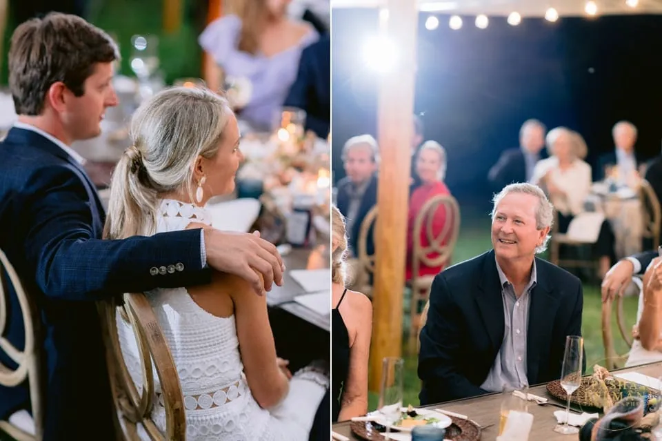 Debordieu Colony Rehearsal Dinner Photos - Private Beach Front Home Rehersal Dinner Pictures