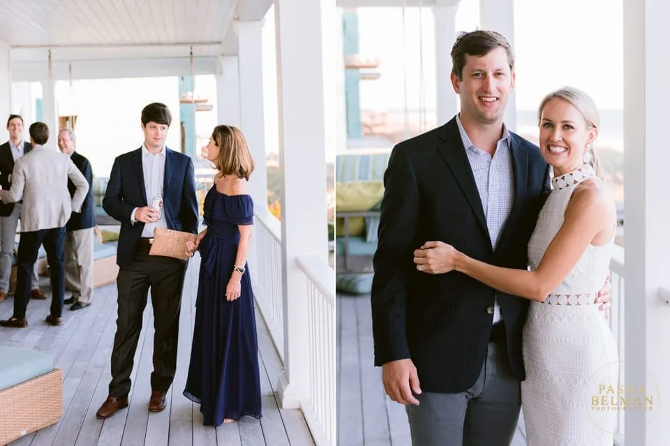 Outdoor Rehearsal Dinner at Debordieu Colony - Top Wedding Photos by Pasha Belman Photographer