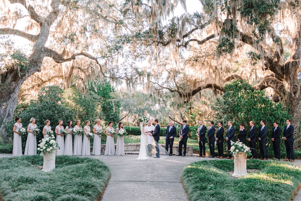 Myrtle Beach Wedding Photography - Wedding Pictures in South Carolina at Brookgreen Gardens