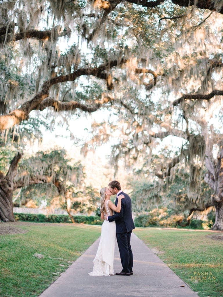 Brookgreen Garden Wedding Portraits - Luxury Wedding Photos in South Carolina