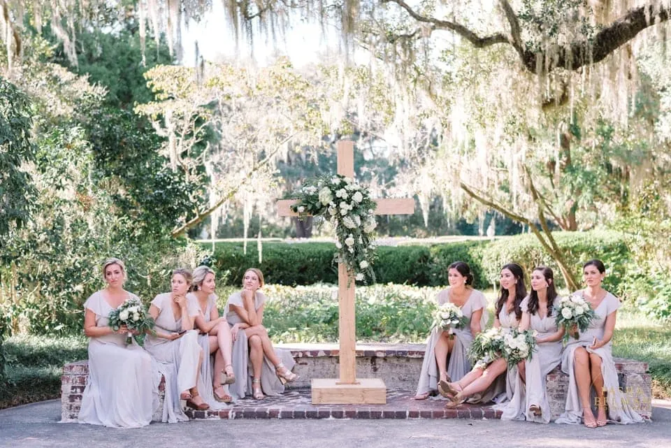 Brookgreen Garden Wedding Portraits - Luxury Wedding Photos in South Carolina