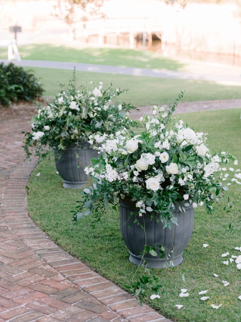 Wedding ceremony at Debordieu Colony Club Georgetown South Carolina