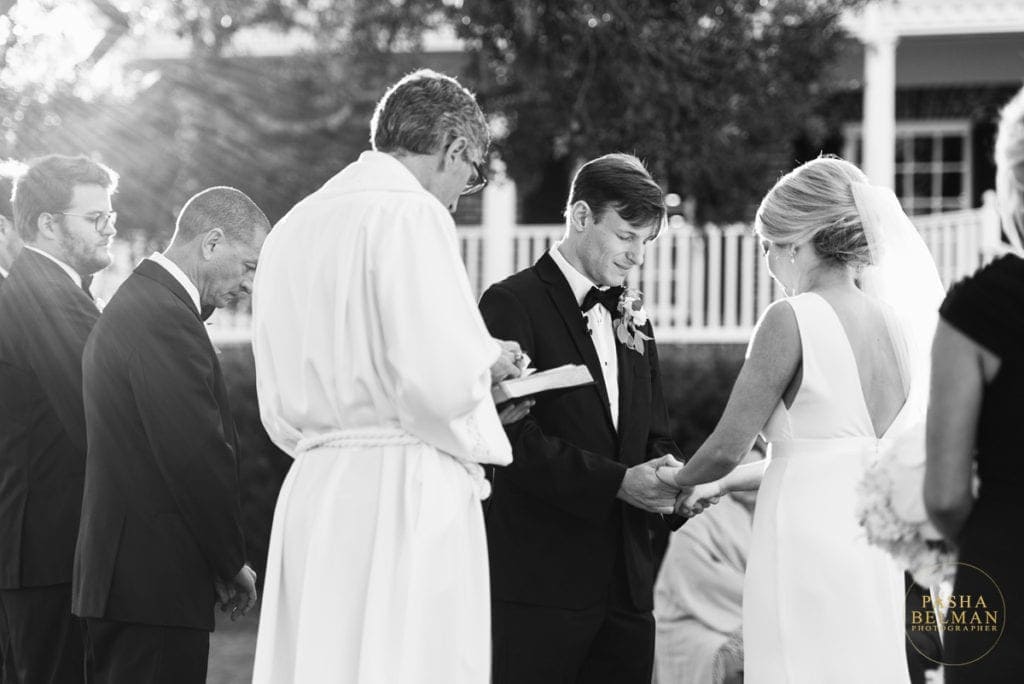 Wedding toasts at Debordieu Colony Club Georgetown South Carolina