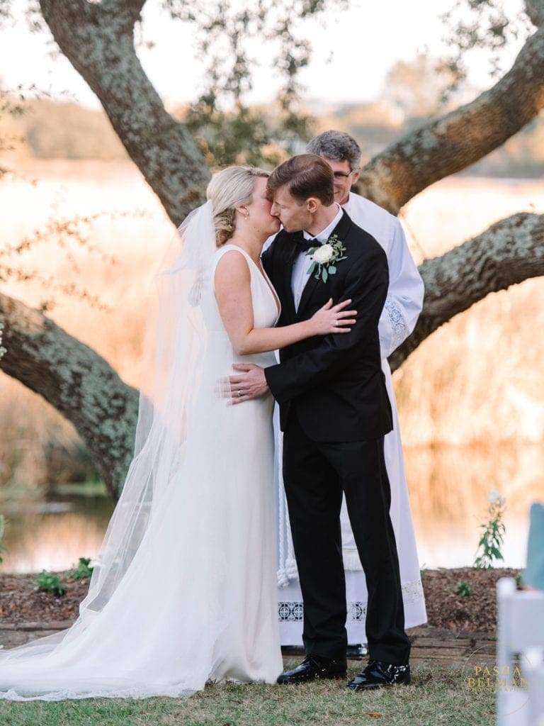 Wedding dinner at Debordieu Colony Club South Carolina