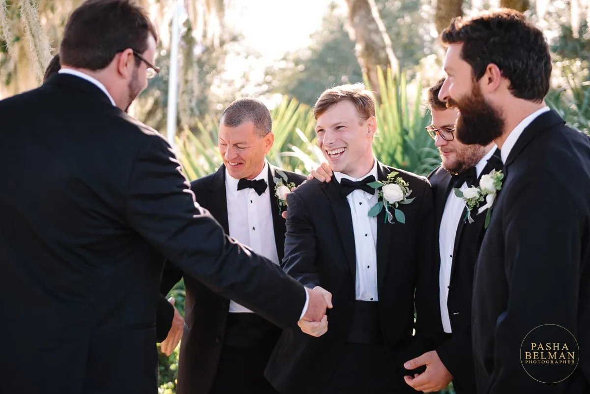 Family portraits at Debordieu Colony Club Georgetown SC wedding