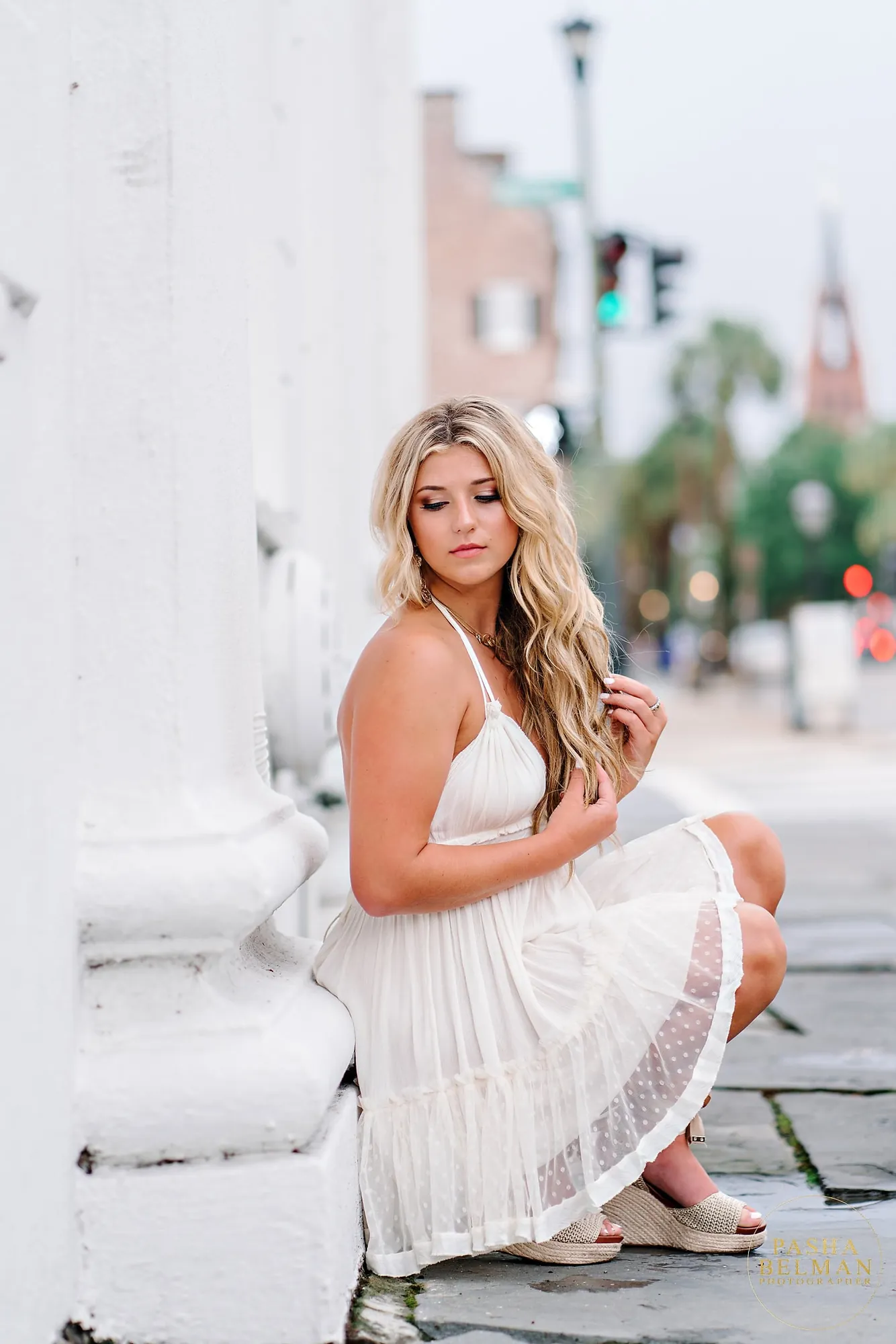 Historic Downtown Charleston Senior Session + Charleston Photo Locations